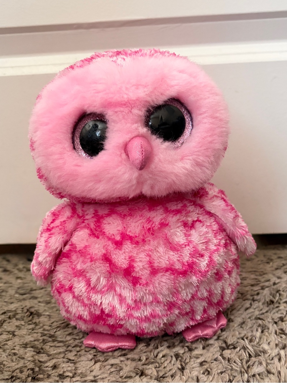 Ty Pink Owl Plushie